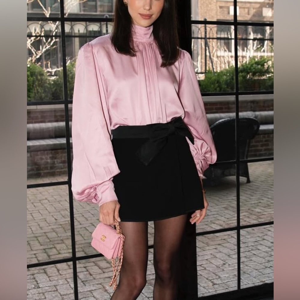 MVP Pink Blouse in Pink IT Size 40 US Size 4